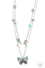 Load image into Gallery viewer, Paparazzi Jewelry Necklace Free-Spirited Flutter - Blue