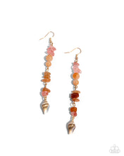 Load image into Gallery viewer, Paparazzi Jewelry Earrings Game of STONES - Orange