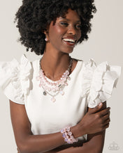 Load image into Gallery viewer, Paparazzi Jewelry Bracelet Glittery Gala - Pink