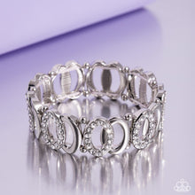 Load image into Gallery viewer, Paparazzi Jewelry Bracelet Refined Rarity - White