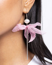 Load image into Gallery viewer, Paparazzi Jewelry Earrings Ballerina Build - Pink
