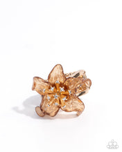 Load image into Gallery viewer, Paparazzi Jewelry Ring Floral Fable - Brown