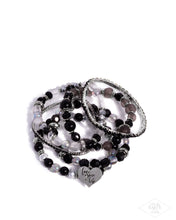 Load image into Gallery viewer, Paparazzi Jewelry Bracelet Optimistic Opulence - Black