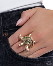 Load image into Gallery viewer, Paparazzi Jewelry Ring Tailored Turtle - Gold
