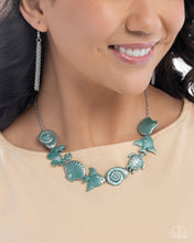 Load image into Gallery viewer, Paparazzi Jewelry Necklace Costal Shelf - Blue