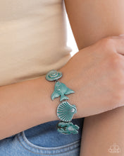 Load image into Gallery viewer, Paparazzi Jewelry Necklace Costal Shelf - Blue