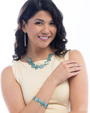 Load image into Gallery viewer, Paparazzi Jewelry Necklace Costal Shelf - Blue