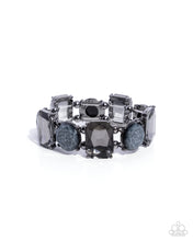 Load image into Gallery viewer, Paparazzi Jewelry Bracelet Cloudy Conversation - Black