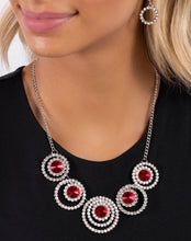 Load image into Gallery viewer, Paparazzi Jewelry Necklace Dramatic Darling - Red