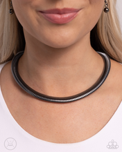 Load image into Gallery viewer, Paparazzi Jewelry Necklace Choker Of The Century - Black