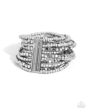 Load image into Gallery viewer, Paparazzi Jewelry Bracelet Spirited Stack - Silver