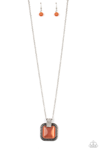 Load image into Gallery viewer, Paparazzi Jewelry Necklace Effervescent Elegance - Orange