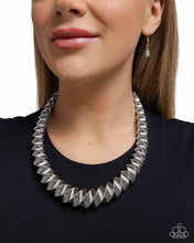 Load image into Gallery viewer, Paparazzi Jewelry Necklace Candescent Coils - Silver