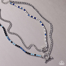 Load image into Gallery viewer, Paparazzi Jewelry Life of the Party Mismatched Makeover - Blue