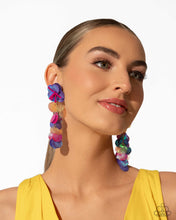 Load image into Gallery viewer, Paparazzi Jewelry Earrings Under the Waves