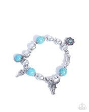 Load image into Gallery viewer, Paparazzi Jewelry Bracelet Western Welcome - Blue