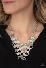 Load image into Gallery viewer, Paparazzi Jewelry Necklace Net Result - Silver