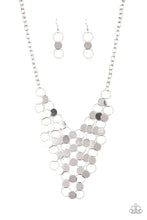 Load image into Gallery viewer, Paparazzi Jewelry Necklace Net Result - Silver