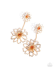 Load image into Gallery viewer, Paparazzi Jewelry Earrings Wiry Whimsy - Orange
