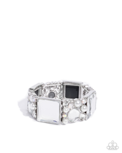 Load image into Gallery viewer, Paparazzi Jewelry Bracelet Glam to the Max - White