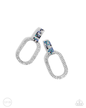 Load image into Gallery viewer, Paparazzi Jewelry Earrings Guarded Glitz - Blue
