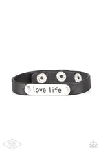 Load image into Gallery viewer, Paparazzi Jewelry Bracelet Love Life - Black