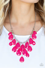 Load image into Gallery viewer, Paparazzi Jewelry Necklace Front Row Flamboyance - Pink