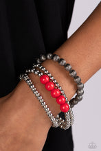 Load image into Gallery viewer, Paparazzi Jewelry Bracelet Wildland Wanderer - Red