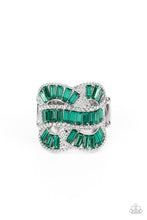 Load image into Gallery viewer, Paparazzi Jewelry Ring Six-Figure Flex - Green