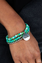 Load image into Gallery viewer, Paparazzi Jewelry Bracelet Fashionable Faith - Green