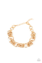Load image into Gallery viewer, Paparazzi Jewelry Exclusive Bracelet Big CIty Chic - Gold