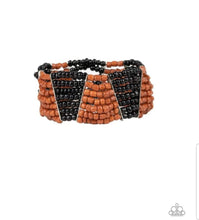 Load image into Gallery viewer, Paparazzi Jewelry Necklace Kickin It Outback - Black