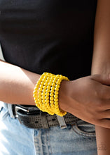Load image into Gallery viewer, Paparazzi Jewelry Bracelet ~ Diving in Maldives - Yellow