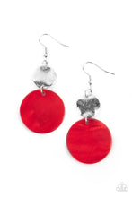 Load image into Gallery viewer, Paparazzi Jewelry Earrings Opulently Oasis - Red