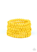Load image into Gallery viewer, Paparazzi Jewelry Bracelet ~ Diving in Maldives - Yellow