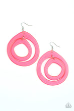 Load image into Gallery viewer, Paparazzi Jewelry Earrings Show Your True NEONS - Pink