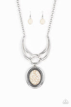 Load image into Gallery viewer, Paparazzi Jewelry Necklace Divide and RULER - White