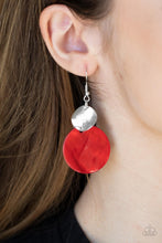 Load image into Gallery viewer, Paparazzi Jewelry Earrings Opulently Oasis - Red