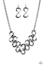 Load image into Gallery viewer, Paparazzi Jewelry Necklace Work, Play, and Slay - Black