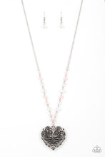 Load image into Gallery viewer, Paparazzi Jewelry Necklace Doting Devotion - Pink
