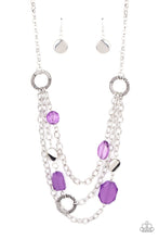 Load image into Gallery viewer, Paparazzi Jewelry Necklace Oceanside Spa - Purple