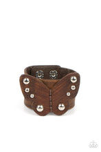 Load image into Gallery viewer, Paparazzi Jewelry Bracelet Butterfly Farm - Brown