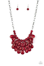 Load image into Gallery viewer, Paparazzi Jewelry Necklace Sorry To Burst Your Bubble - Red