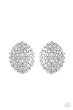 Load image into Gallery viewer, Paparazzi Exclusive Earrings Drama School Dropout - White