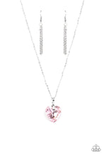 Load image into Gallery viewer, Paparazzi Jewelry Necklace Love Hurts - Pink