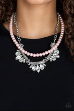 Load image into Gallery viewer, Paparazzi Jewelry Necklace Bow Before The Queen - White