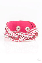 Load image into Gallery viewer, Paparazzi Jewelry Exclusive Bracelet Bring On The Bling - Pink