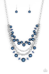 Paparazzi Jewelry Necklace Rockin Rockette - Blue