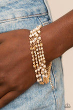 Load image into Gallery viewer, Paparazzi Jewelry Bracelet Experienced in Elegance - Gold