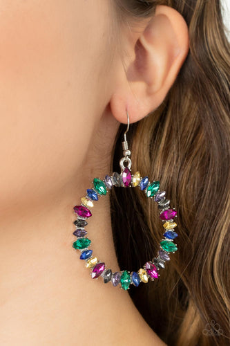 Paparazzi Jewelry Earrings Glowing Reviews - Multi
